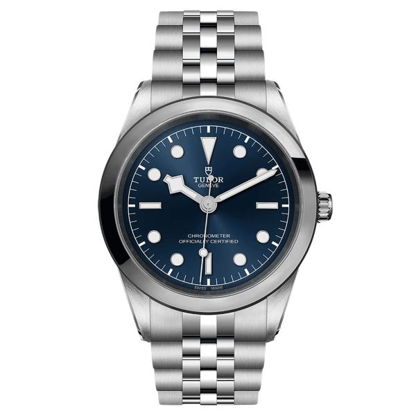 Tudor Black Bay 41 COSC automatic watch blue dial steel bracelet 41 mm M79680-0002
