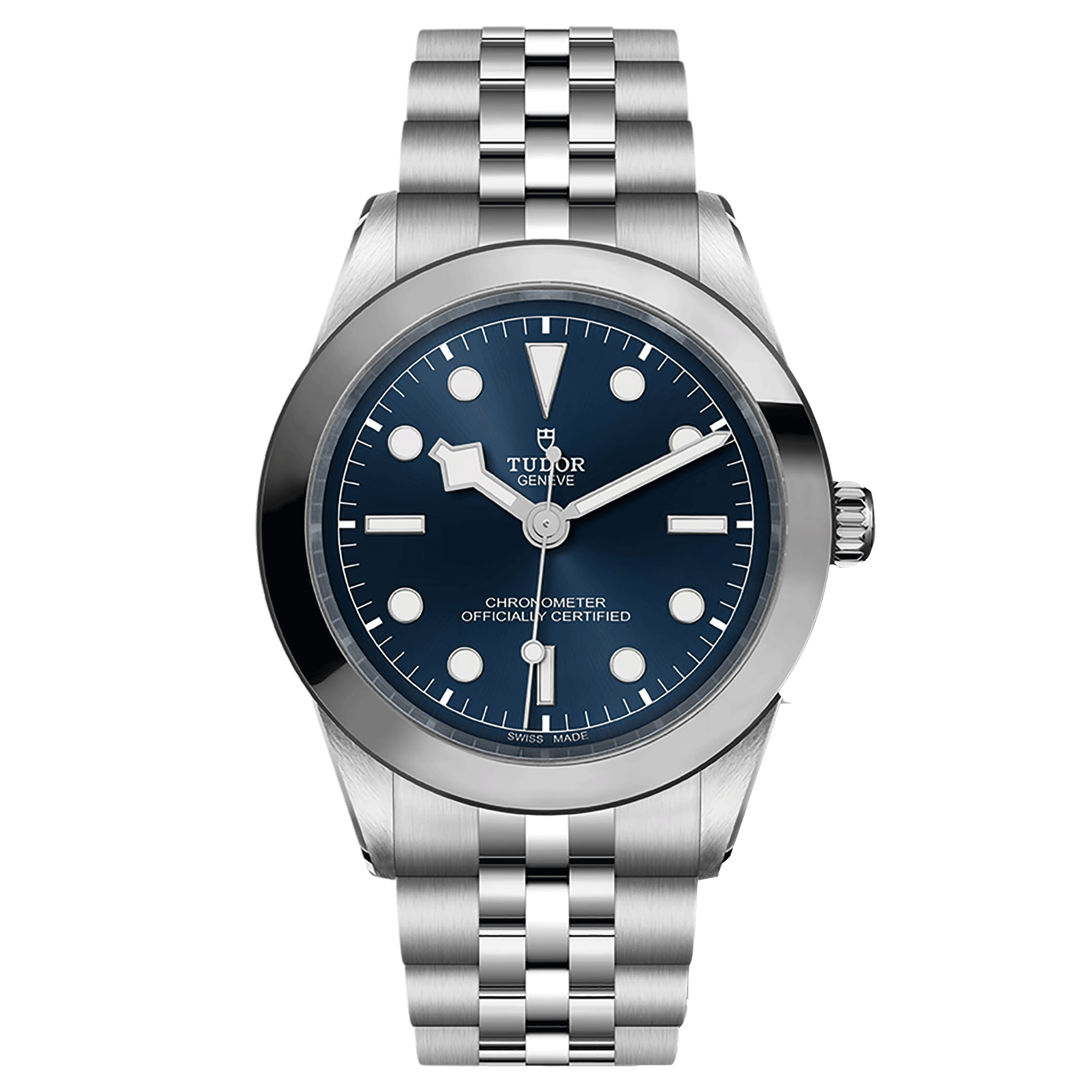 Tudor Black Bay 39 COSC automatic watch blue dial steel bracelet 39 mm M79660-0002