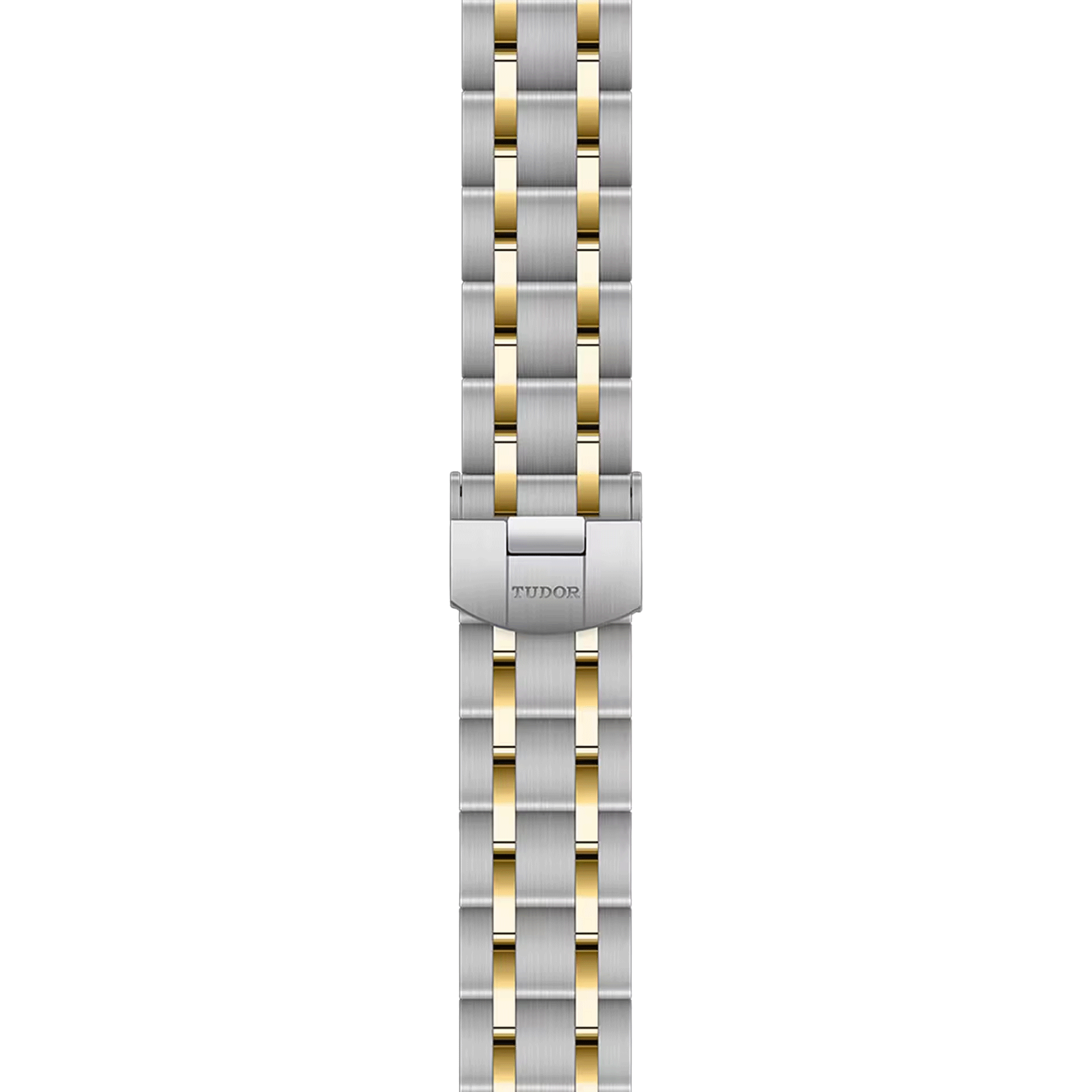Montre Tudor Royal automatique lunette or jaune index diamants cadran chocolat bracelet acier et or jaune 28 mm M28303-0009