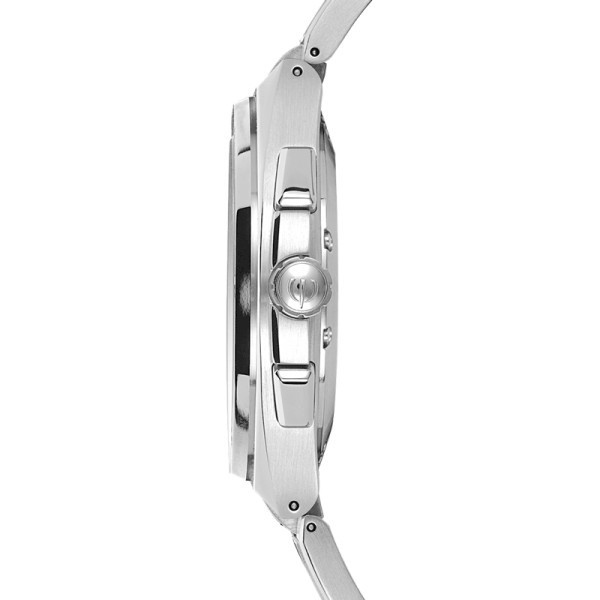 Montre Michel Herbelin Cap Camarat quartz chronographe cadran bleu bracelet acier 42 mm