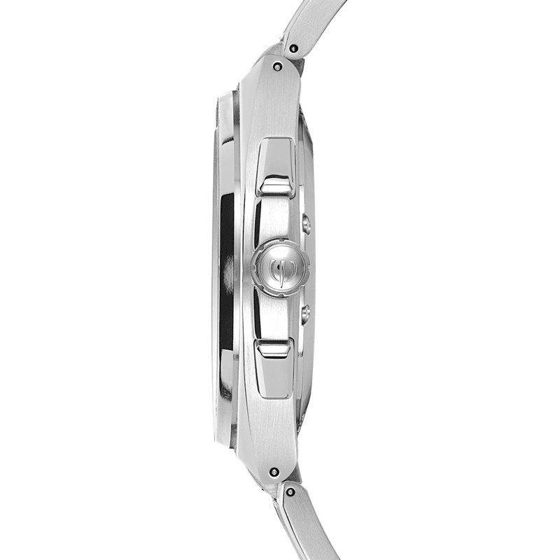 Montre Michel Herbelin Cap Camarat quartz chronographe cadran bleu bracelet acier 42 mm