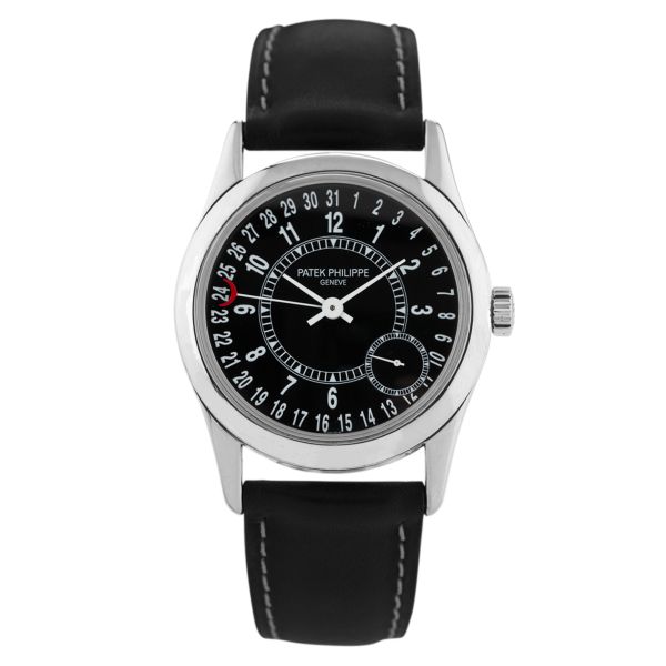 Montre Patek Philippe Calatrava 6000G-001 Or Blanc automatique 37 mm