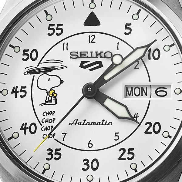 Montre Seiko 5 Sports x Snoopy Parachute SRPK27K1 Lepage