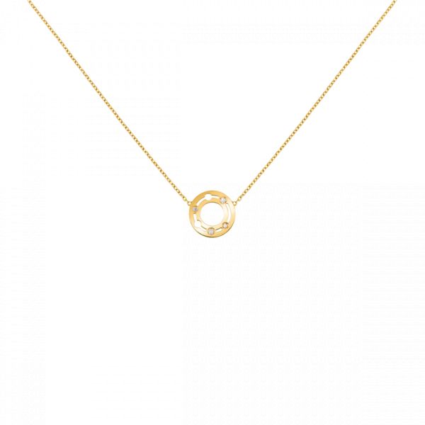 Collier Pulse dinh van en or jaune et diamants 628411