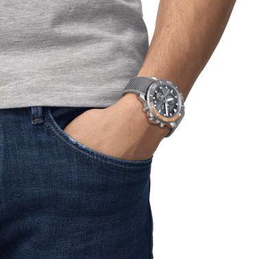 Montre Tissot Seastar 1000 Chronograph quartz 45,5 mm T120.417.17.081.01