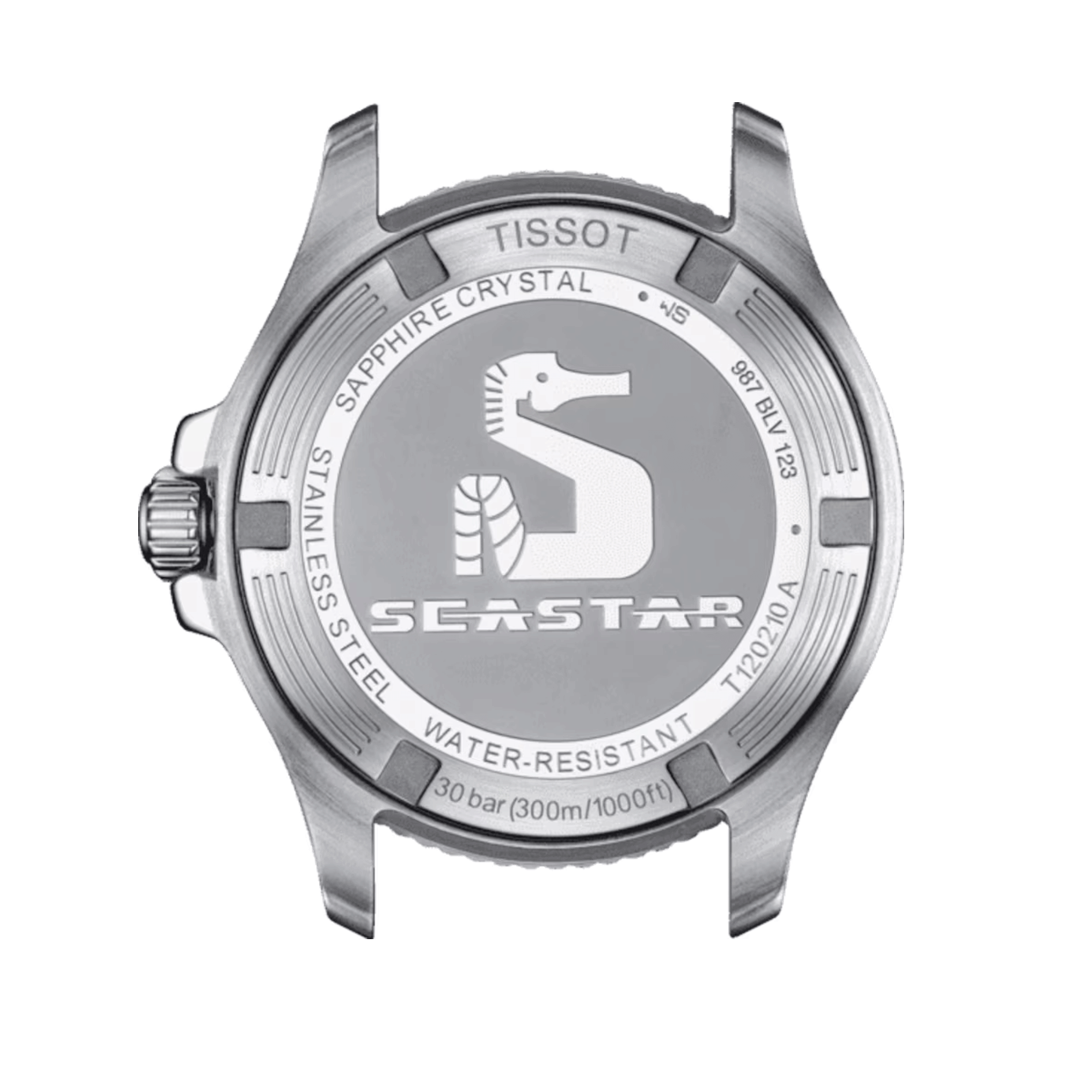 Montre Tissot Seastar 1000 quartz cadran noir bracelet acier 36 mm T120.210.11.051.00