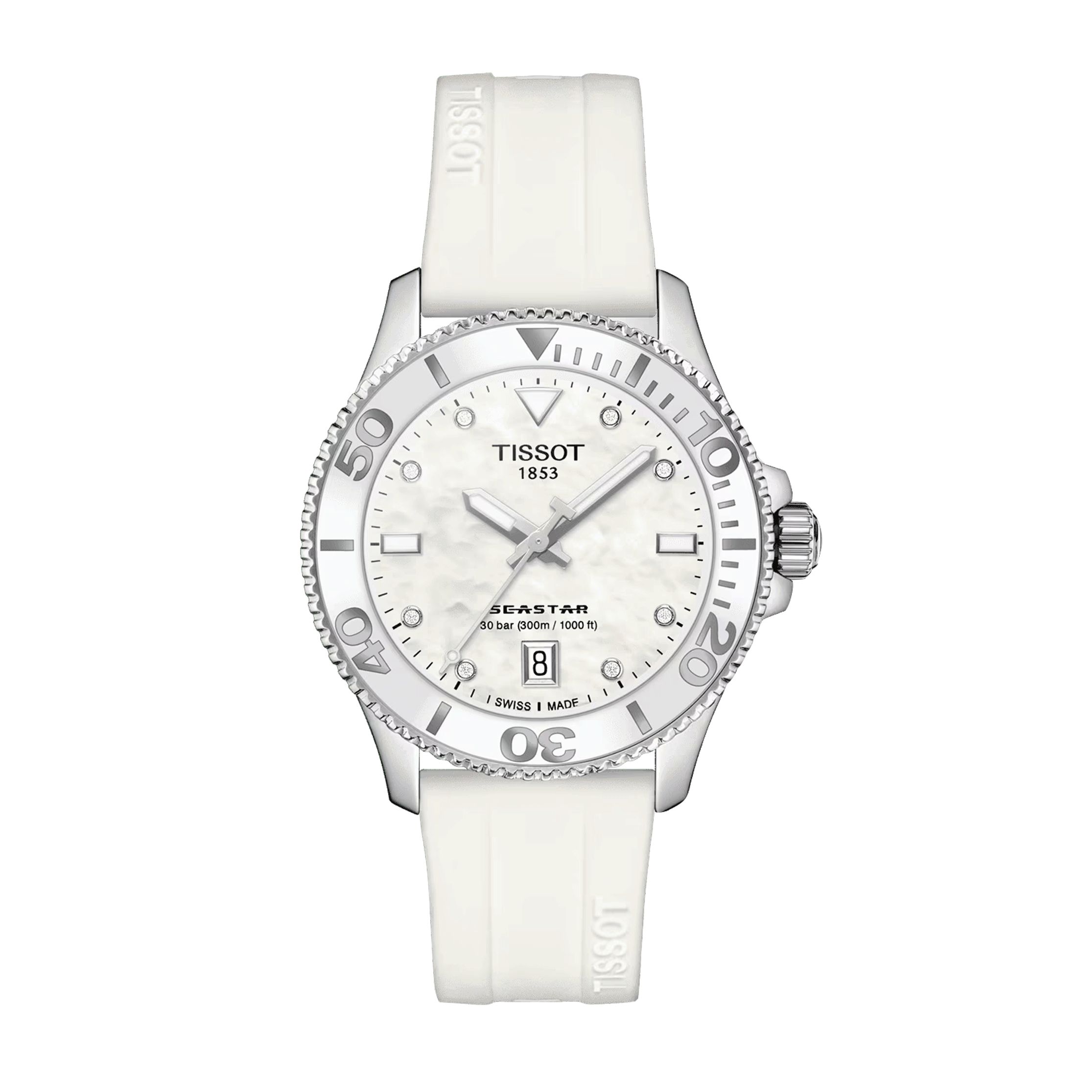 Tissot seastar rubber strap hotsell
