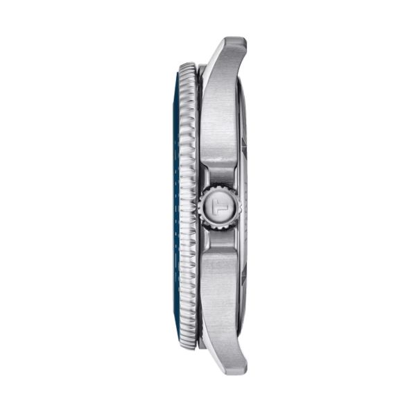 Montre Tissot Seastar 1000 quartz cadran bleu bracelet acier 40 mm T120.410.11.041.00