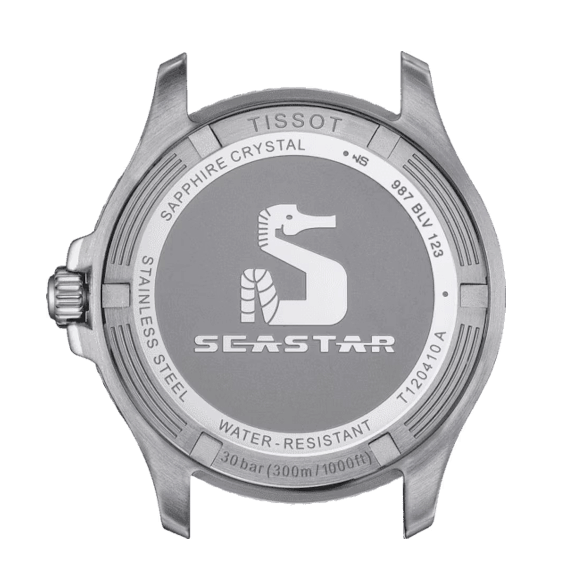 Montre Tissot Seastar 1000 quartz cadran bleu bracelet acier 40 mm T120.410.11.041.00