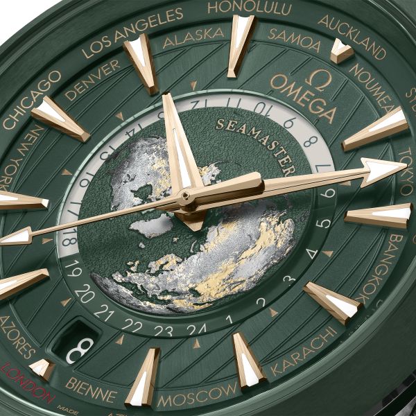 omega seamaster aqua terra 150m green