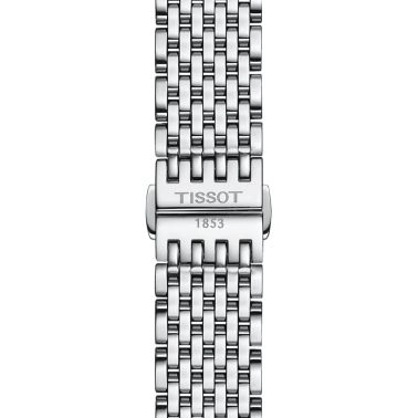 Tissot T-Classic Everytime Lady quartz watch silver dial steel bracelet 34 mm