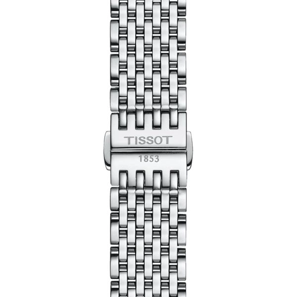 Tissot T-Classic Everytime Lady quartz watch silver dial steel bracelet 34 mm