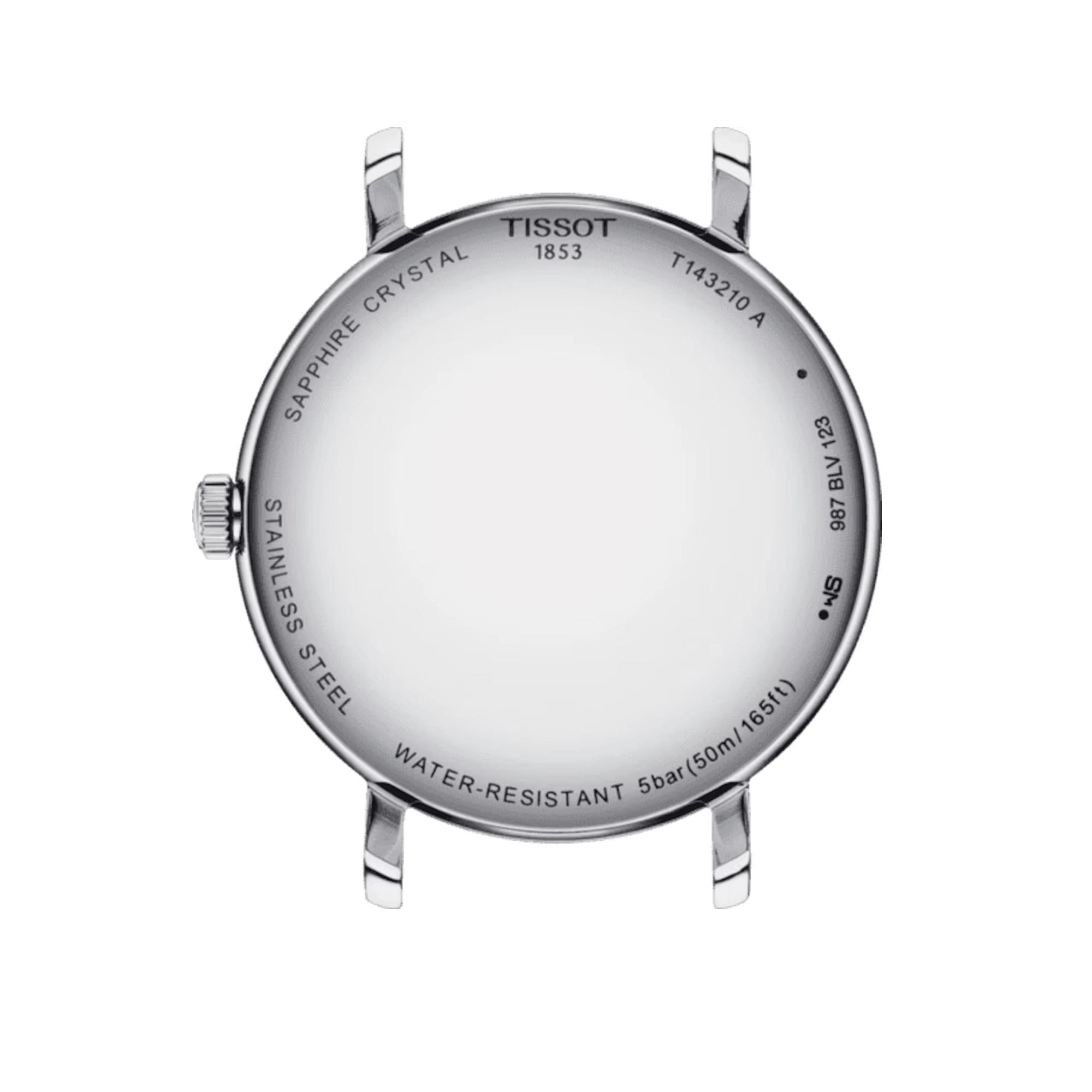 Tissot T-Classic Everytime Lady quartz watch silver dial steel bracelet 34 mm