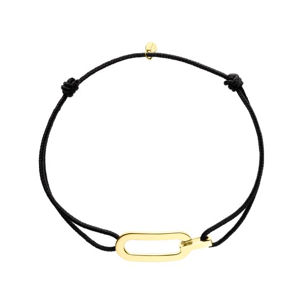 Bracelet cordon So Shocking Origine en or jaune