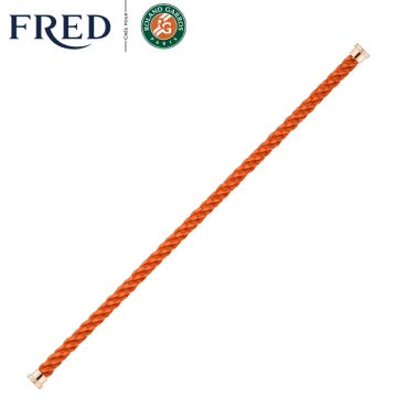 Fred Force 10 Terracotta large model cable in rose gold plated steel