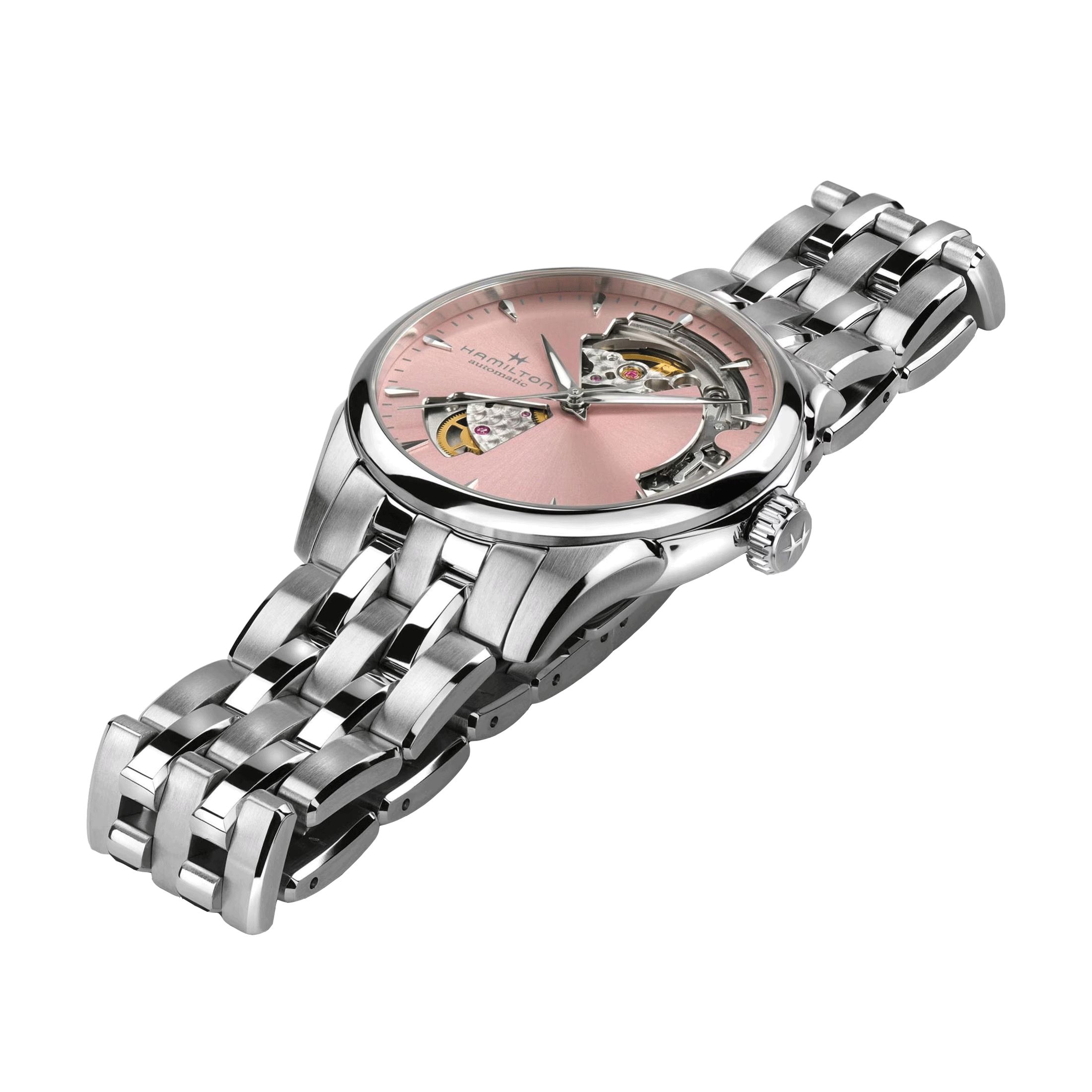 Hamilton Jazzmaster Open Heart Lady auto 36 Watch H32215170 Lepage
