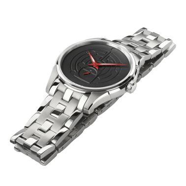 Montre Hamilton Jazzmaster Thinline Special Edition quartz cadran noir bracelet acier 40 mm H38421130