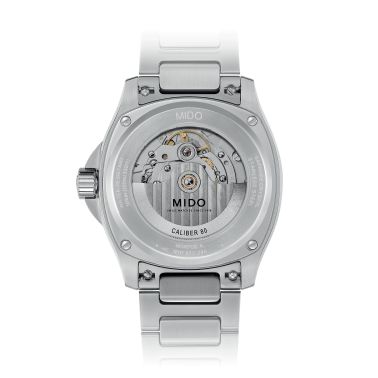 Montre Mido Multifort TV Big Date automatique cadran gris bracelet acier 40 mm M049.526.11.081.00