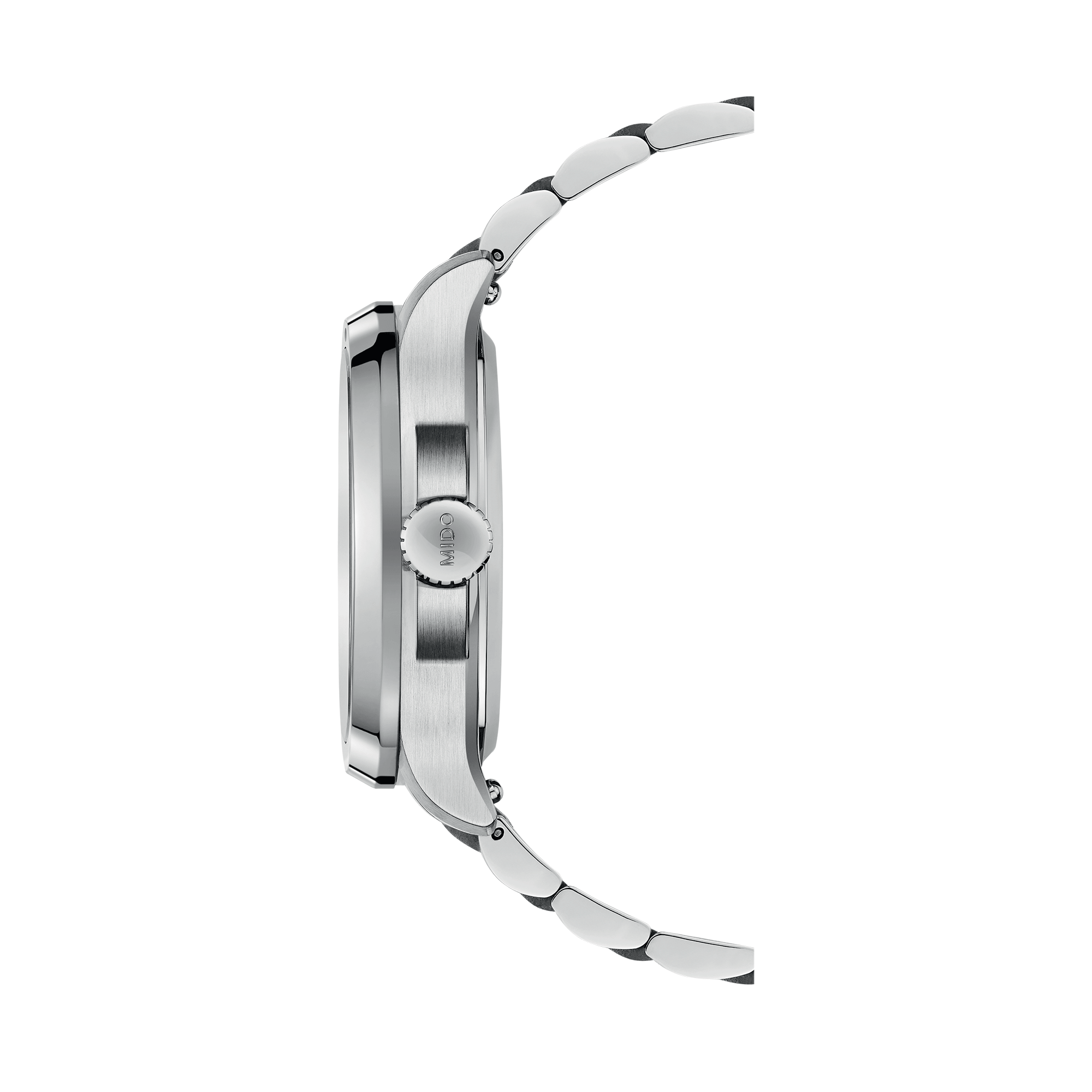 Mido Multifort TV Big Date automatic watch green dial steel bracelet 40 mm M049.526.11.091.00