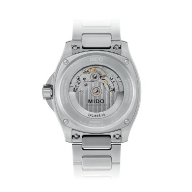 Mido Multifort TV Big Date automatic watch green dial steel bracelet 40 mm M049.526.11.091.00