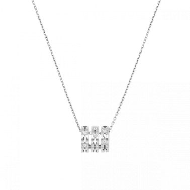 Collier Pulse dinh van en or blanc et diamants 628512