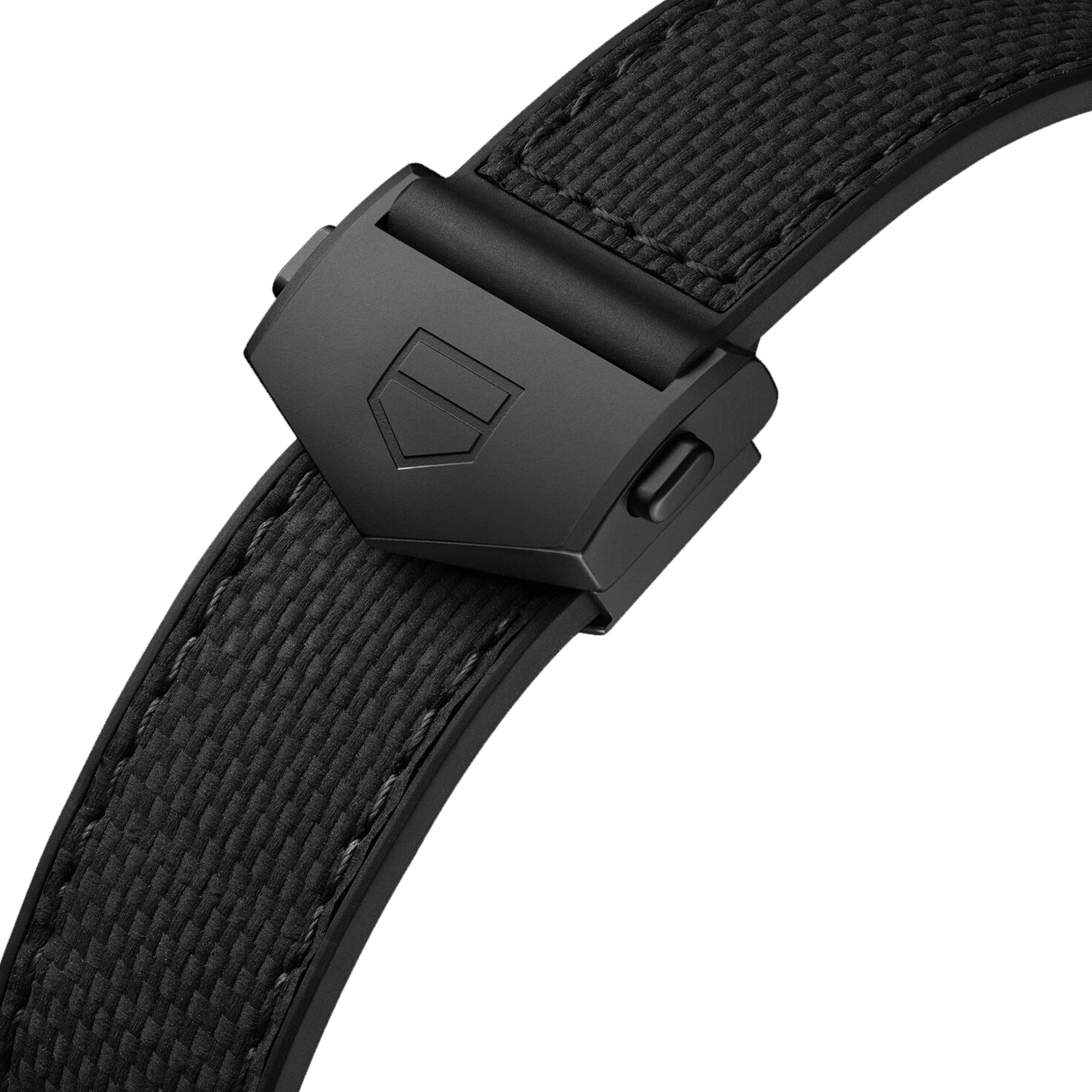 Montre TAG Heuer Monaco Turquoise automatique cadran squelette cuir et caoutchouc noir 39 mm CBL2184.FT6236