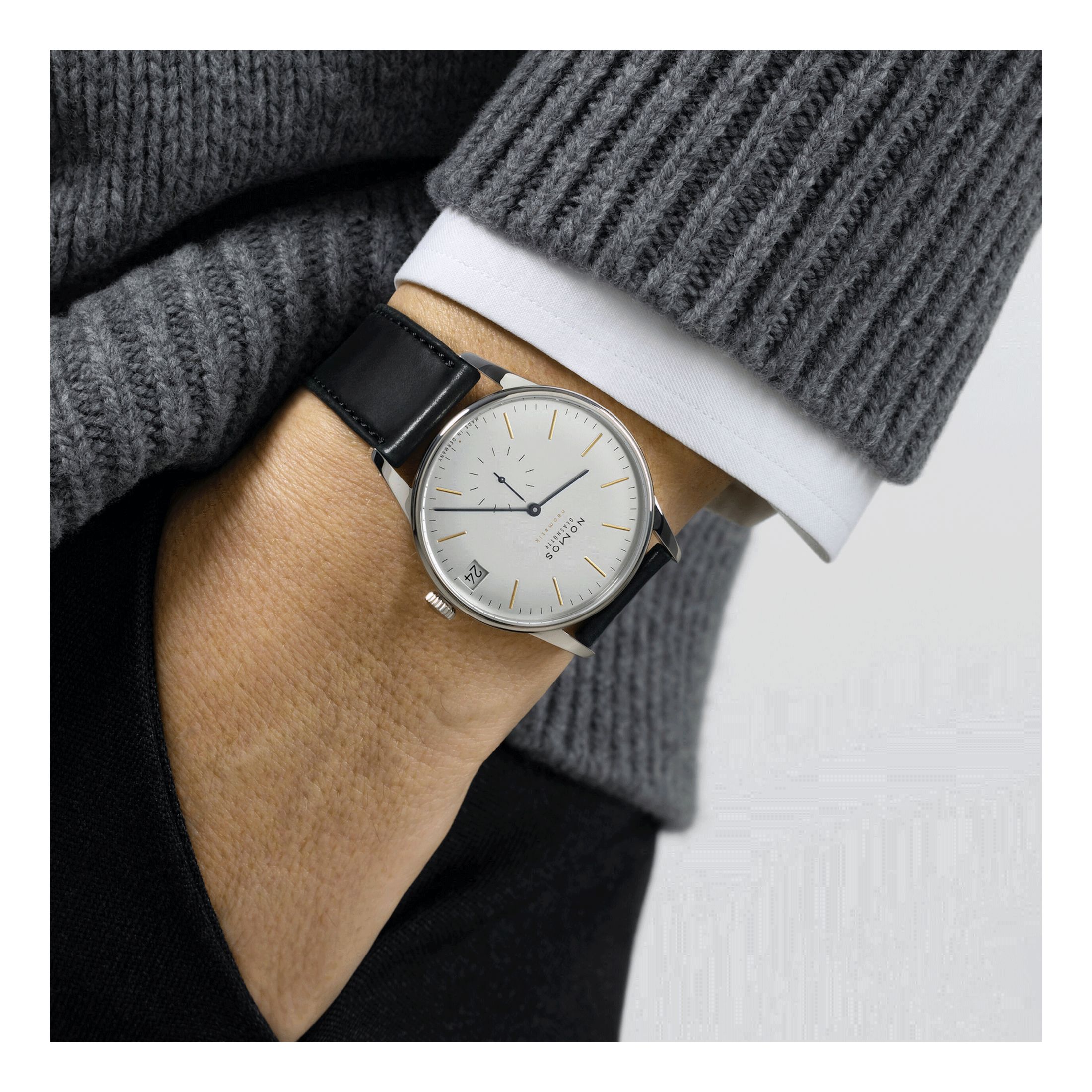 Nomos orion on wrist hotsell