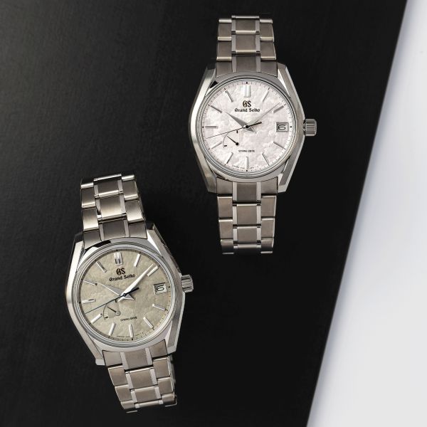 Grand Seiko Heritage 24 seasons Spring - Spring Drive pink dial steel bracelet 40 mm