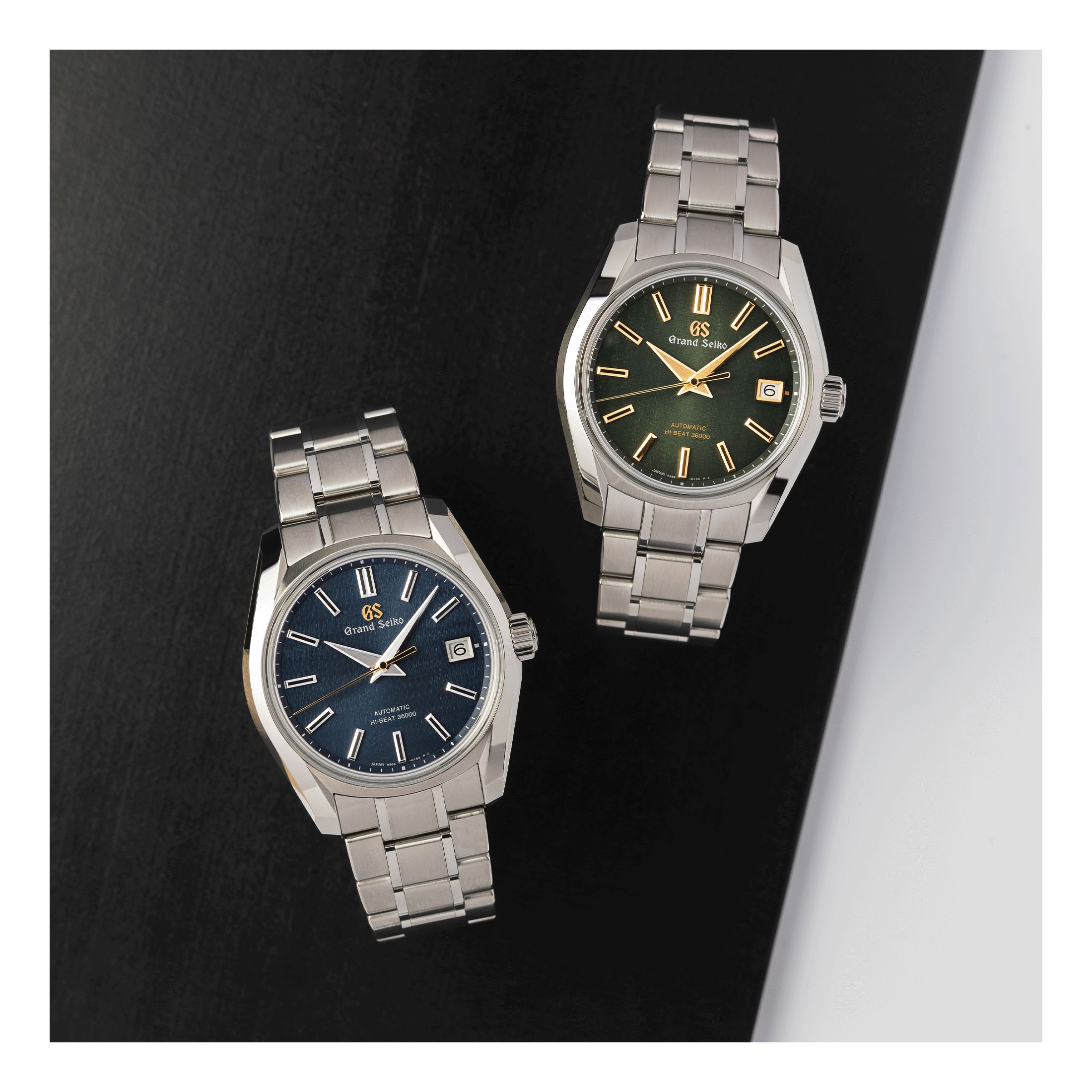 Avec Rikka et Shūbun, la collection Heritage 62GS de Grand Seiko arrive en  Ever-Brillant Steel