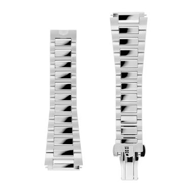 Montre Frédérique Constant Highlife Chronographe Automatique cadran Panda Argenté bracelet cuir 41 mm