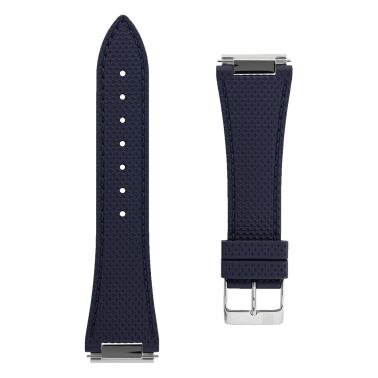 Frédérique Constant Highlife Chronograph Automatic silver panda dial leather strap 41 mm