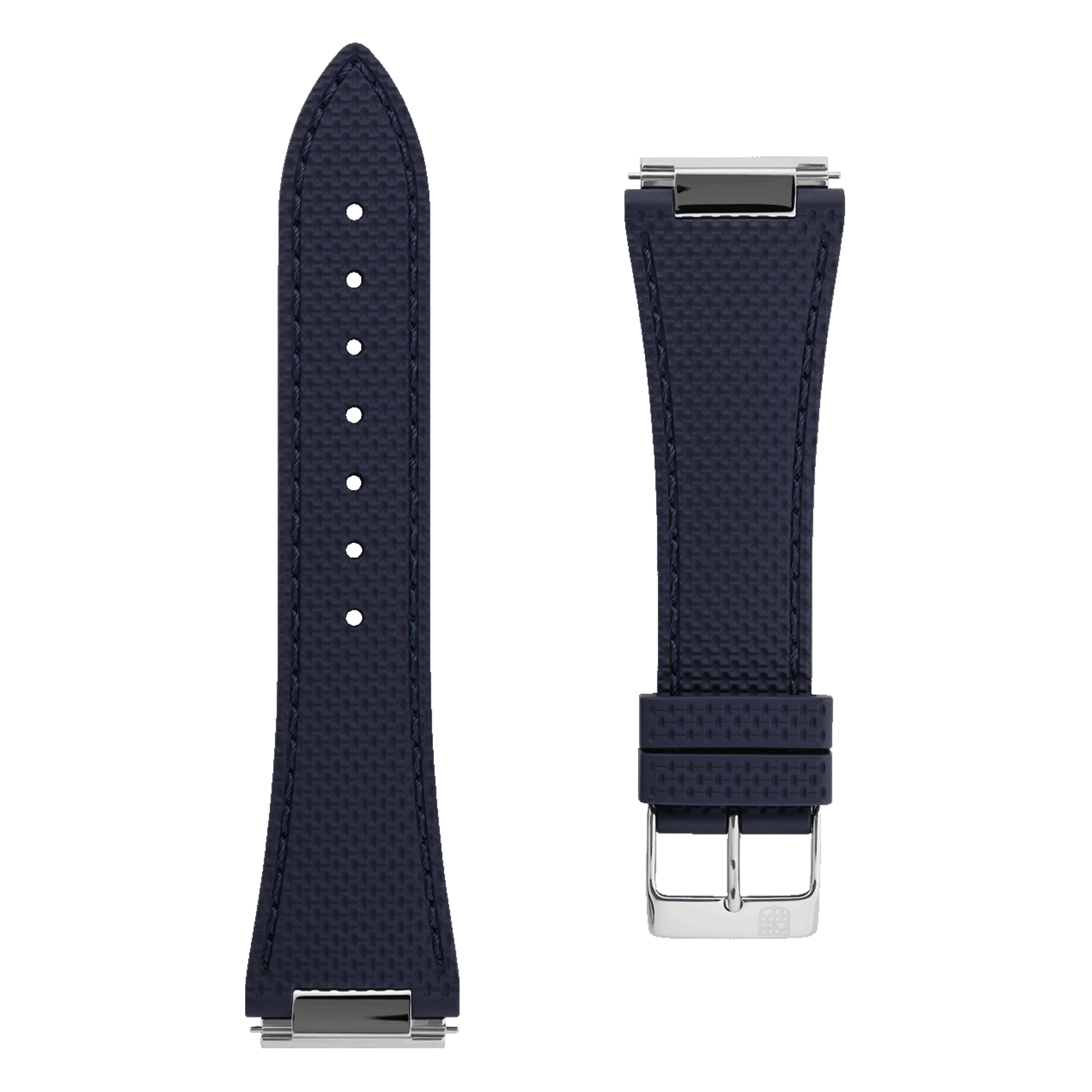 Frédérique Constant Highlife Chronograph Automatic silver panda dial leather strap 41 mm