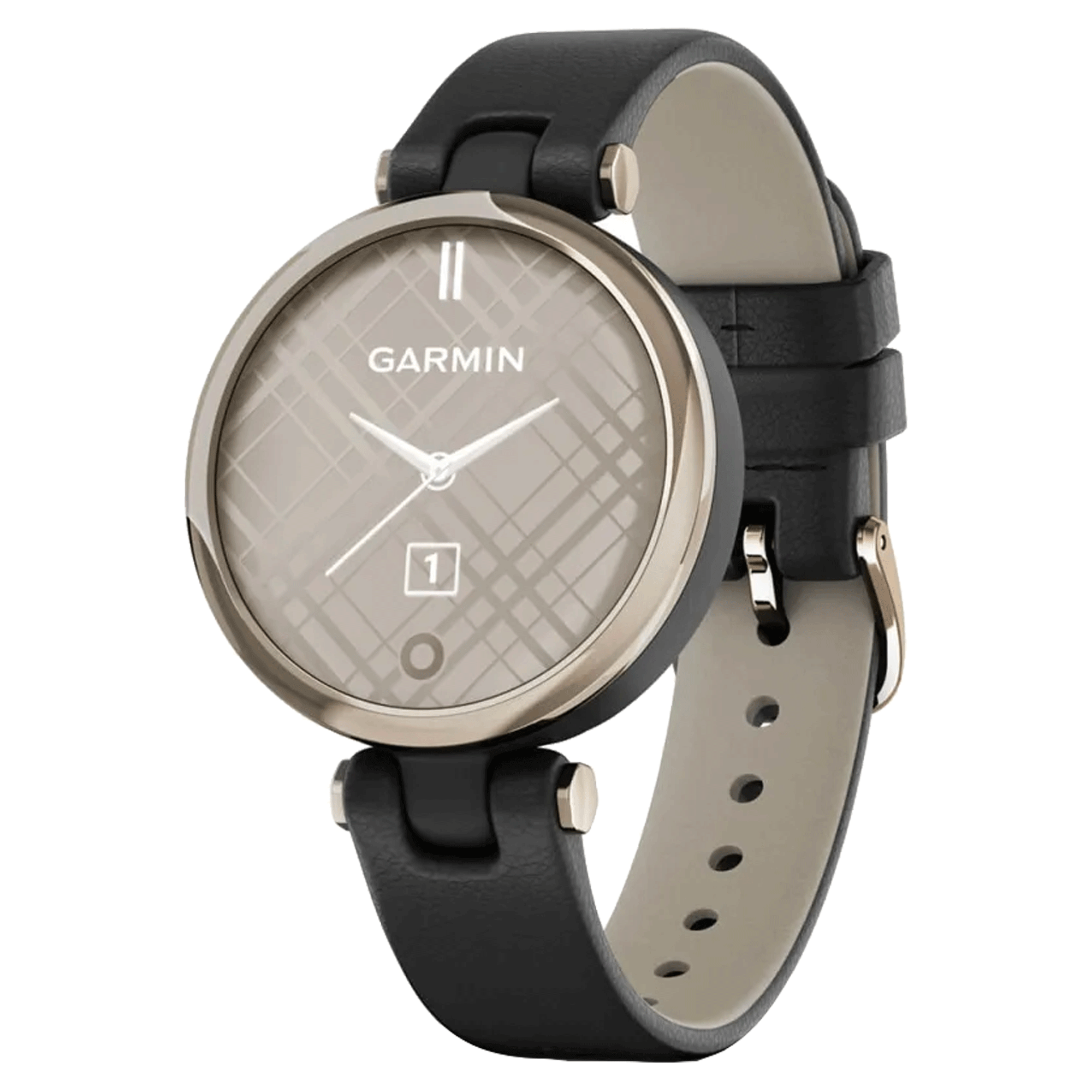 Montre Garmin Lily Classic Noir et Cream Gold 010 02384 B1 Lepage