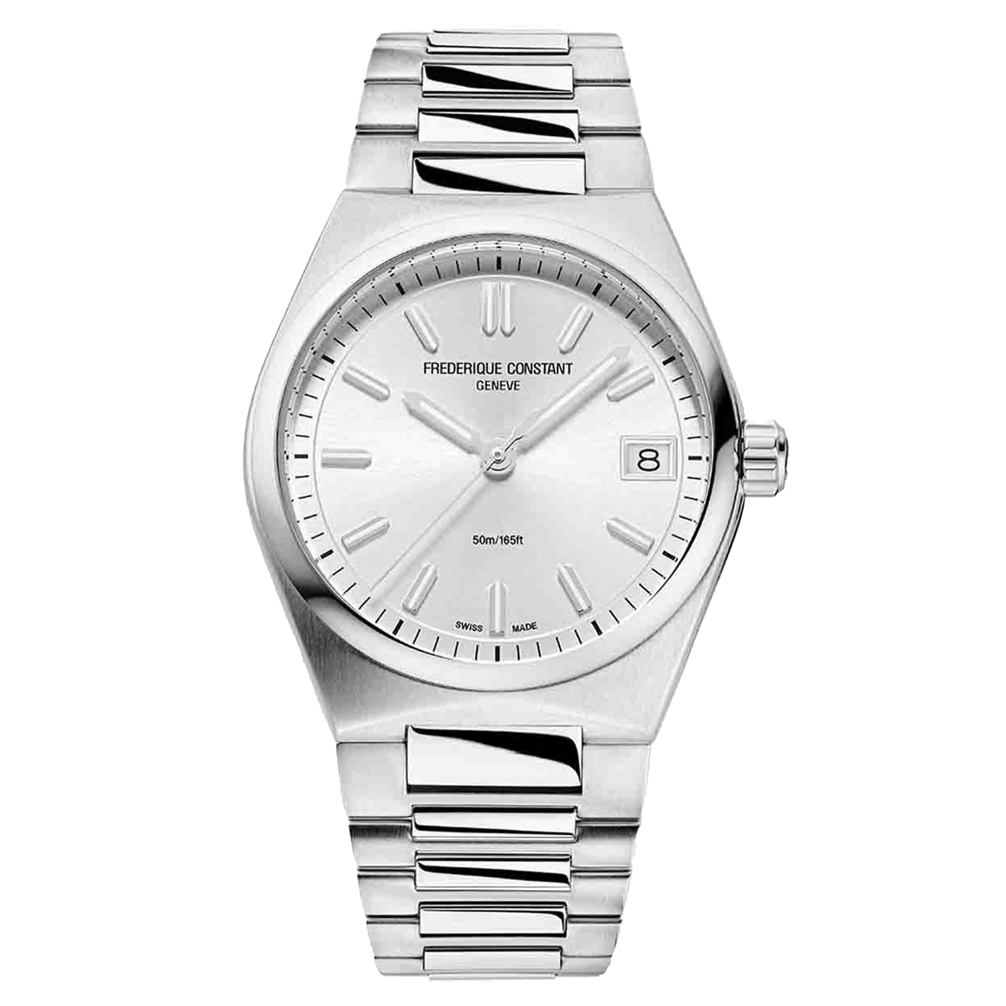 Frédérique Constant Highlife Ladies quartz watch silver dial steel bracelet 31 mm