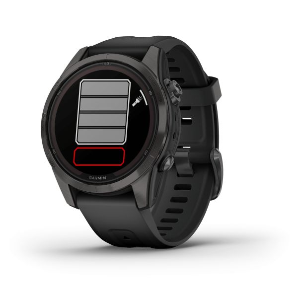 Bracelet Pour Montre Silicone NOIR GARMIN