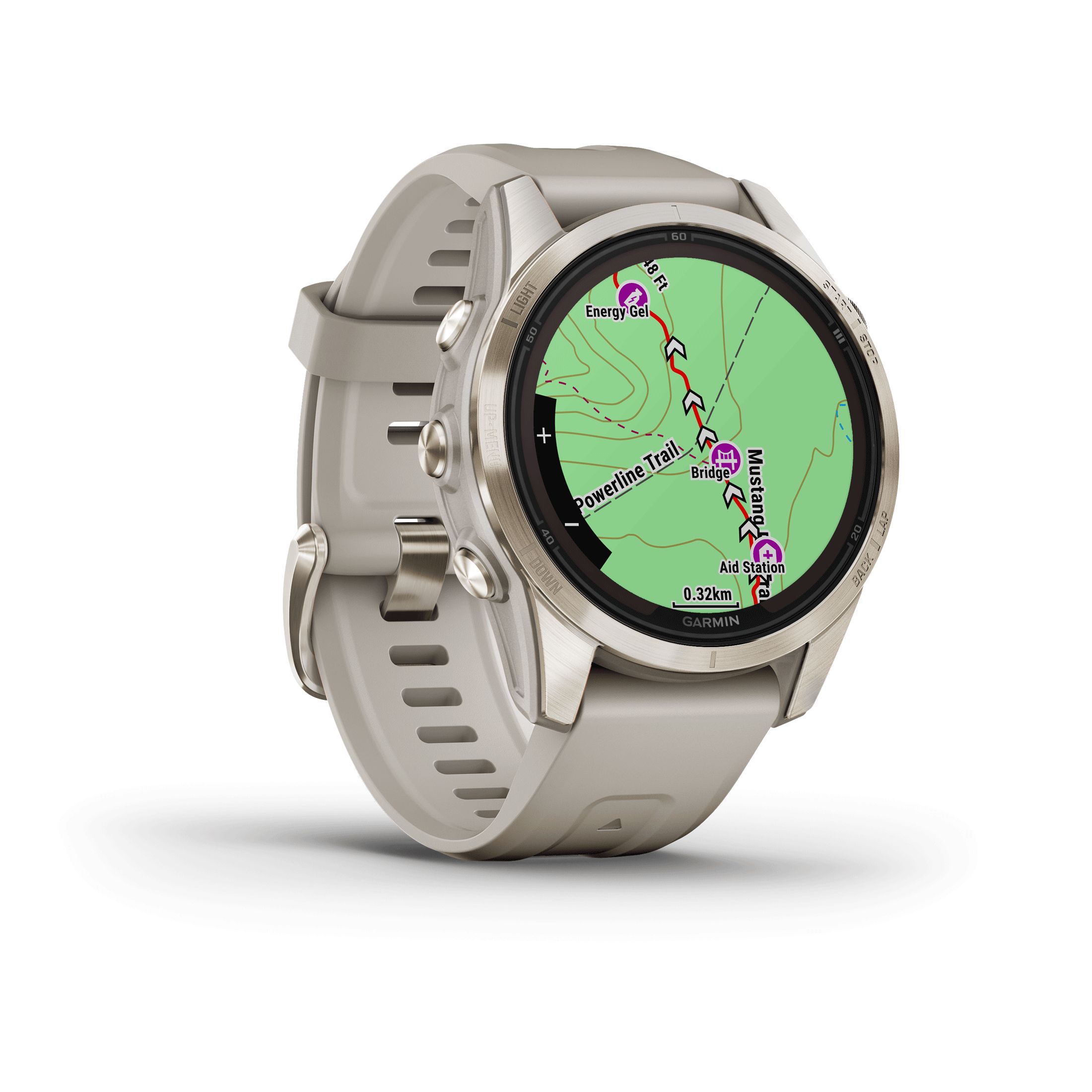 Montre Garmin F nix 7S Pro Sapphire Solar 42mm 010 02776 15 Lepage