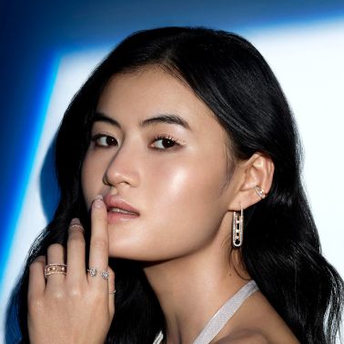 Bague Messika Move 10TH en or blanc et diamants