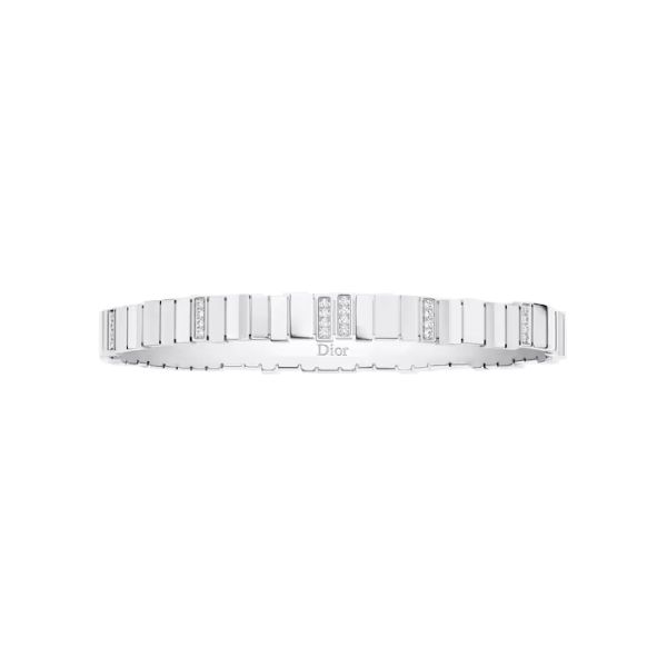 Dior GEM bangle in white gold and diamonds