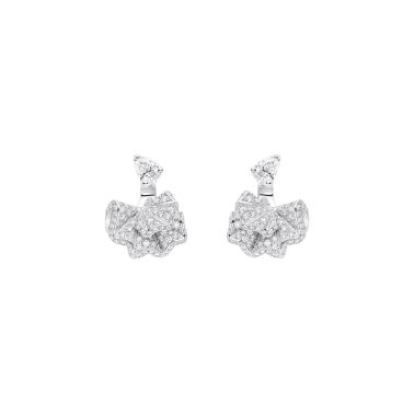 Boucles d'oreilles Dior Couture en or blanc et diamants JBAR94104