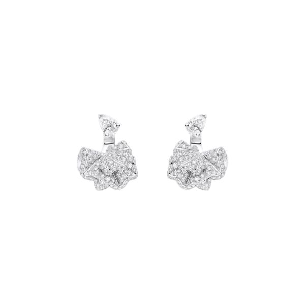 Boucles d'oreilles Dior Couture en or blanc et diamants JBAR94104