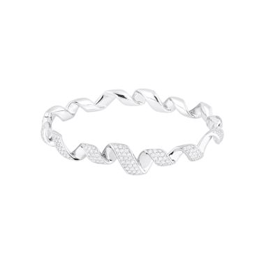 Bracelet Dior Couture en or blanc et diamants JDIO94002