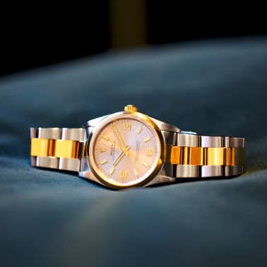 Montre Rolex Oyster Perpetual 34 14203M "Rolesor" automatique 34 mm