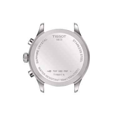 Tissot T-Sport Chrono XL Classic quartz green dial steel bracelet 45 mm