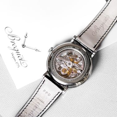 Montre Breguet Classique Grande Complication Tourbillon 5317 platine automatique 39 mm Full Set 2013