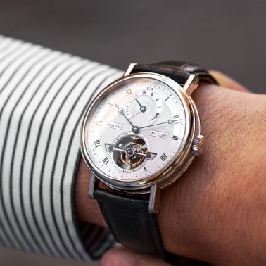 Montre Breguet Classique Grande Complication Tourbillon 5317 platine automatique 39 mm Full Set 2013