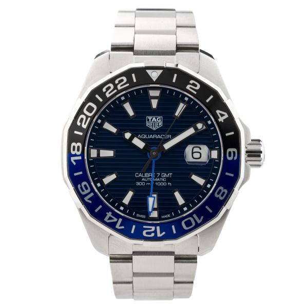 Montre TAG Heuer Aquaracer GMT Calibre 7 automatique 43 mm Full Set 2020