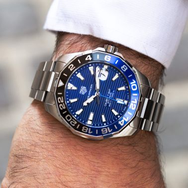 Pre Owned TAG Heuer Aquaracer GMT WAY201T.BA0927 Lepage