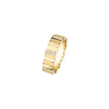 Bague Dior GEM en or jaune et diamants