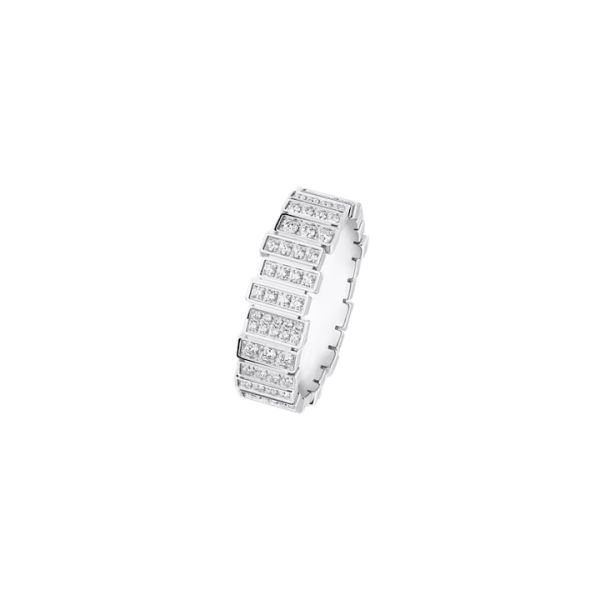 Bague Dior GEM en or blanc et pavage diamants