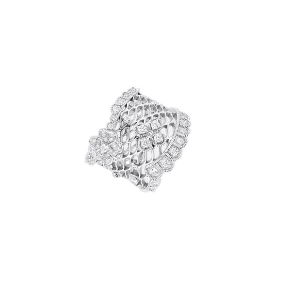 Dior Couture ring in white gold and diamonds